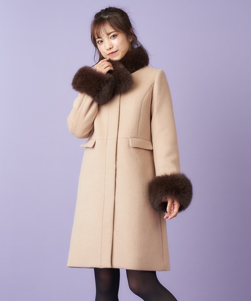 MIIA（ミーア）の「5wayFOXファーコート（ムートンコート）」 - WEAR