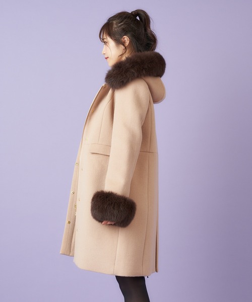 MIIA（ミーア）の「5wayFOXファーコート（ムートンコート）」 - WEAR
