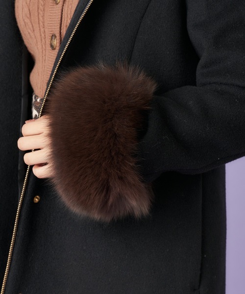 MIIA（ミーア）の「5wayFOXファーコート（ムートンコート）」 - WEAR