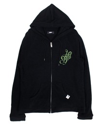 MYne | 【MYne】パイルエンブロイダリー ジップフーディー/Pile Embroidery Zip Hoodie(パーカー)