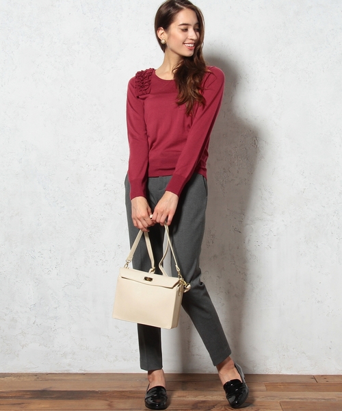 green label relaxing（グリーンレーベルリラクシング）の「◆GＯ P/R/PU 2WAY N/TKパンツ ◆（その他パンツ・レディース・ブラック/ケリー/レッド/グレー・38/36/42/44/40/34）」の16枚目の写真