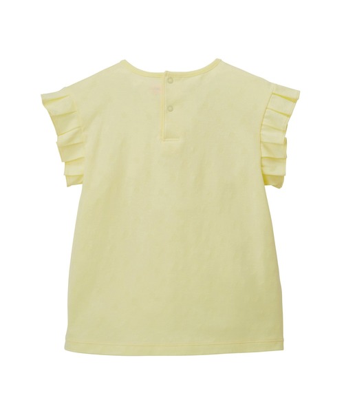 MIKI HOUSE(ミキハウス)の「フリル袖Tシャツ(Tシャツ/カットソー・キッズ・ピンク/イエロー・110cm/120cm)」の4枚目の写真