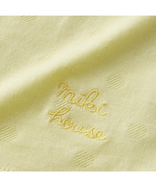 MIKI HOUSE(ミキハウス)の「フリル袖Tシャツ(Tシャツ/カットソー・キッズ・ピンク/イエロー・110cm/120cm)」の6枚目の写真