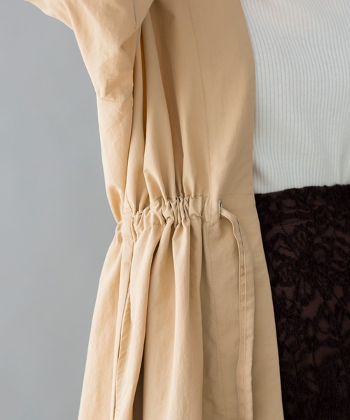 prose verse（プロズヴェール）の「《WEB限定》撥水加工ウエストドロストコート（その他アウター・レディース・ベージュ/オリーブ/カーキ・MEDIUM/LARGE）」の11枚目の写真
