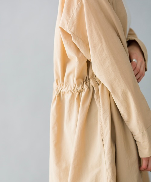 prose verse（プロズヴェール）の「《WEB限定》撥水加工ウエストドロストコート（その他アウター・レディース・ベージュ/オリーブ/カーキ・MEDIUM/LARGE）」の10枚目の写真
