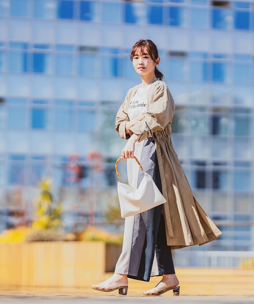 prose verse（プロズヴェール）の「《WEB限定》撥水加工ウエストドロストコート（その他アウター・レディース・ベージュ/オリーブ/カーキ・MEDIUM/LARGE）」の20枚目の写真