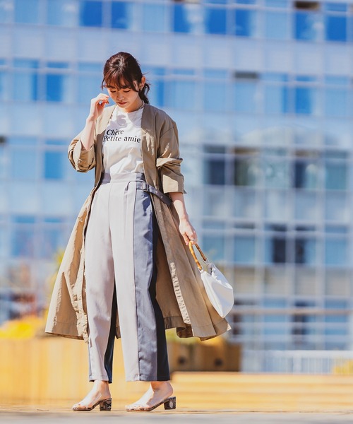 prose verse（プロズヴェール）の「《WEB限定》撥水加工ウエストドロストコート（その他アウター・レディース・ベージュ/オリーブ/カーキ・MEDIUM/LARGE）」の21枚目の写真