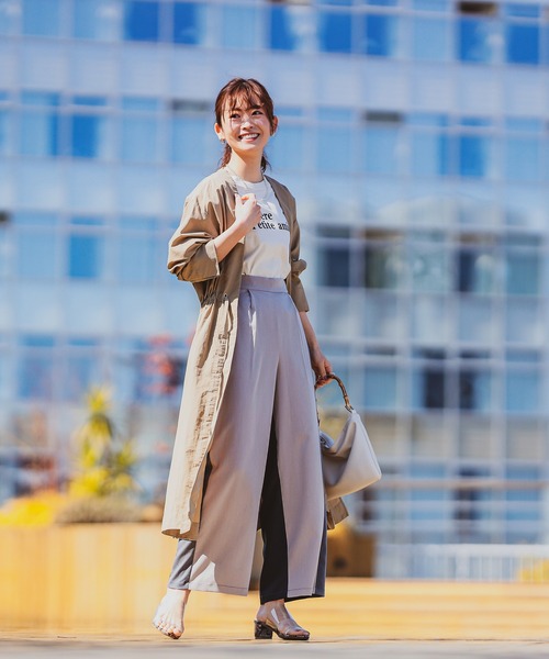 prose verse（プロズヴェール）の「《WEB限定》撥水加工ウエストドロストコート（その他アウター・レディース・ベージュ/オリーブ/カーキ・MEDIUM/LARGE）」の22枚目の写真