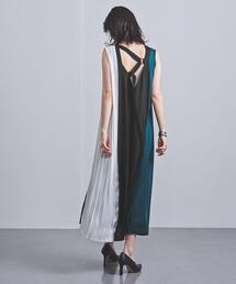 <EZUMi(エズミ)>サイドプリーツ ワンピース◆