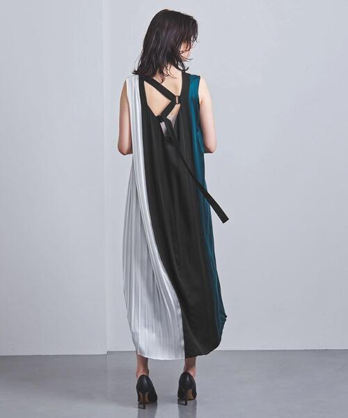 EZUMi（エズミ）の「＜EZUMi（エズミ）＞サイドプリーツ ワンピース◆（ワンピース・レディース・ブラック/ネイビー・SMALL）」の10枚目の写真