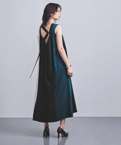 EZUMi（エズミ）の「＜EZUMi（エズミ）＞サイドプリーツ ワンピース◆（ワンピース・レディース・ブラック/ネイビー・SMALL）」の9枚目の写真