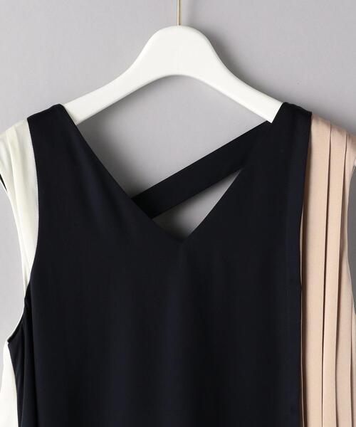 EZUMi（エズミ）の「＜EZUMi（エズミ）＞サイドプリーツ ワンピース◆（ワンピース・レディース・ブラック/ネイビー・SMALL）」の15枚目の写真