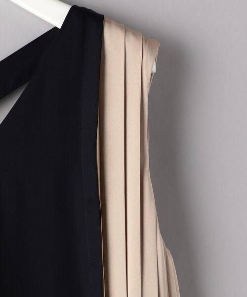 EZUMi（エズミ）の「＜EZUMi（エズミ）＞サイドプリーツ ワンピース◆（ワンピース・レディース・ブラック/ネイビー・SMALL）」の11枚目の写真