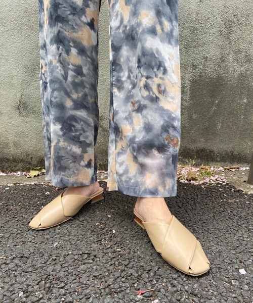 AZUL ENCANTO（アズールエンカント）の「ぼかし柄ストレートパンツ（その他パンツ・レディース・ベージュ/グレー・FREE）」の17枚目の写真