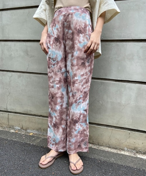 AZUL ENCANTO（アズールエンカント）の「ぼかし柄ストレートパンツ（その他パンツ・レディース・ベージュ/グレー・FREE）」の15枚目の写真