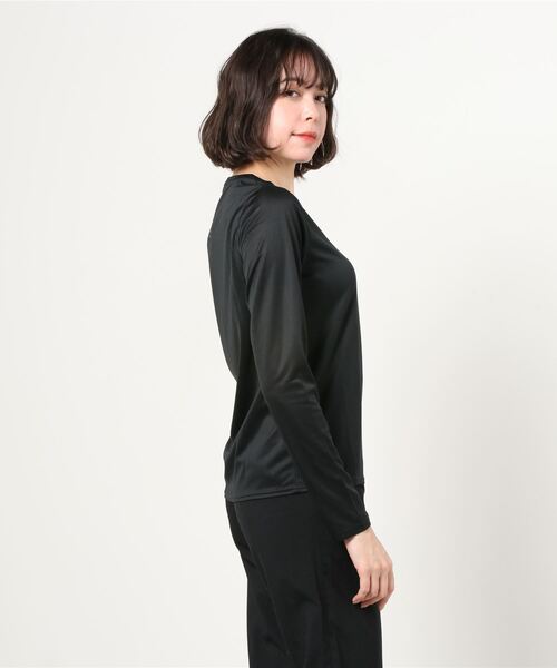 PUMA（プーマ）の「プーマ PUMA ランニング LS Tシャツ（Tシャツ/カットソー・レディース・ブラック・L/M/S）」の3枚目の写真