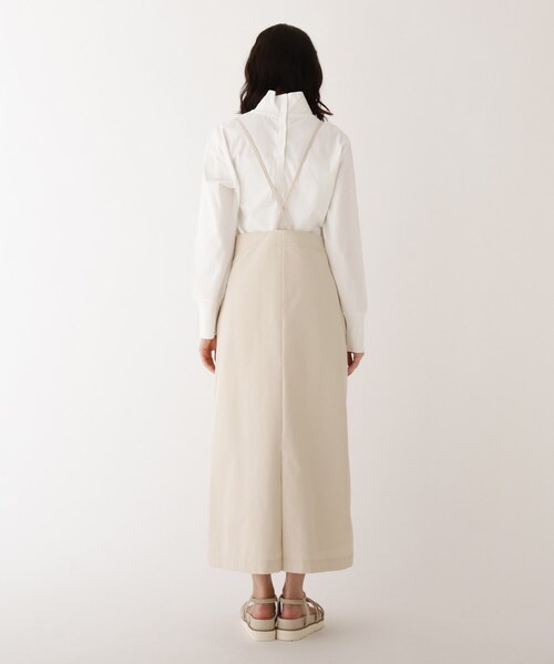 AG by aquagirl（エージーバイアクアガール）の「◆ハトメフロントZIPサス付きスカート（スカート・レディース・ホワイト系/ガンメタ/ブラック・36/38/40）」の16枚目の写真