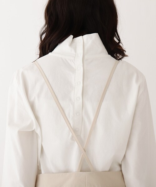 AG by aquagirl（エージーバイアクアガール）の「◆ハトメフロントZIPサス付きスカート（スカート・レディース・ホワイト系/ガンメタ/ブラック・36/38/40）」の12枚目の写真