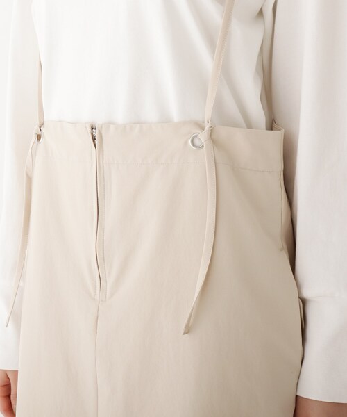 AG by aquagirl（エージーバイアクアガール）の「◆ハトメフロントZIPサス付きスカート（スカート・レディース・ホワイト系/ガンメタ/ブラック・36/38/40）」の14枚目の写真