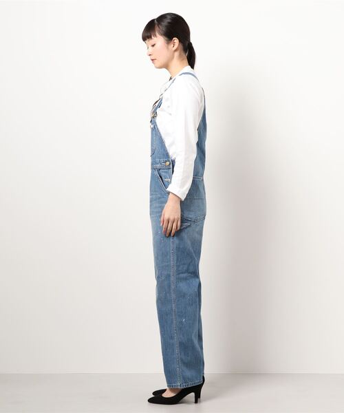 Lee（リー）の「【THE DENIM】Vintageオーバーオール/サロペット（サロペット/オーバーオール・レディース・インディゴブルー・MEDIUM/SMALL/X-SMALL）」の11枚目の写真