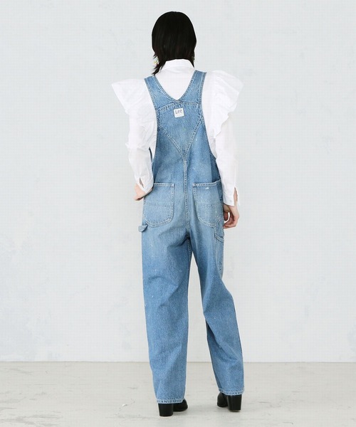 Lee（リー）の「【THE DENIM】Vintageオーバーオール/サロペット（サロペット/オーバーオール・レディース・インディゴブルー・MEDIUM/SMALL/X-SMALL）」の8枚目の写真