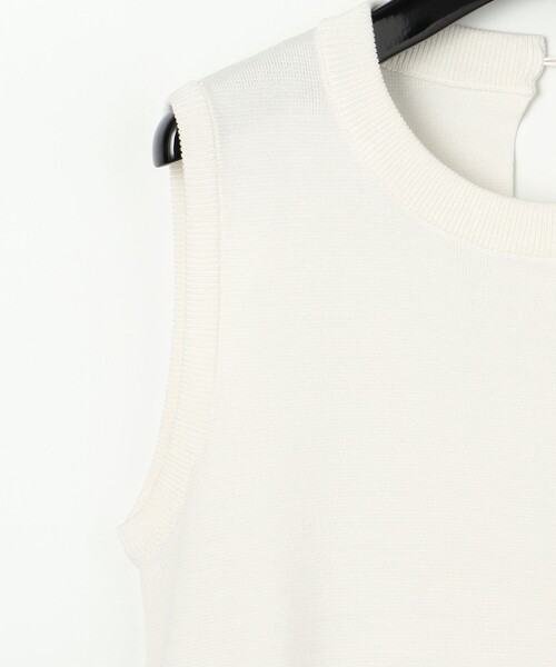 GRACE CLASS(グレースクラス)の「バイカラーニットワンピース(ワンピース・レディース・ホワイト/ネイビー・36)」の12枚目の写真