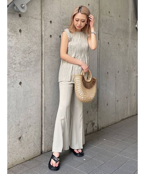 MURUA（ムルーア）の「フリンジカゴバッグ（かごバッグ・レディース・ベージュ・FREE）」の18枚目の写真