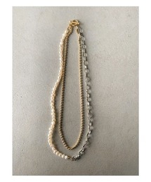 mou | Mixed chain necklace(ネックレス)