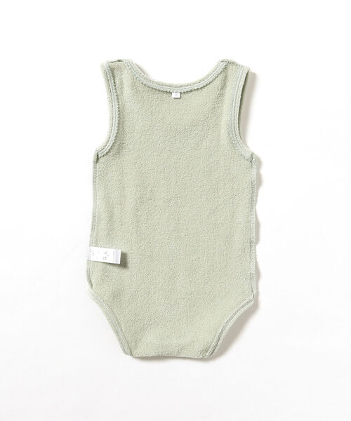 【新品未使用】ロンハーマン別注　HERILL コットン ノースリーブ smile cotton × こども ビームス / 別注 パイル ノースリーブ