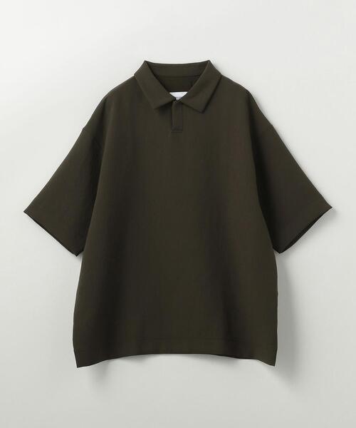 UNITED ARROWS & SONS（ユナイテッドアローズアンドサンズ）の「UNITED ARROWS & SONS by DAISUKE OBANA Ⅰ PL SSL SHIRT（ポロシャツ・メンズ・ブラック/ダークブラウン・S/L/M）」の15枚目の写真