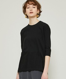 FEMMENT | 【FEMMENT(ファモン)】タイトツイストコットンジャージーサイドスリットTシャツ/LJ11-607(Tシャツ/カットソー)