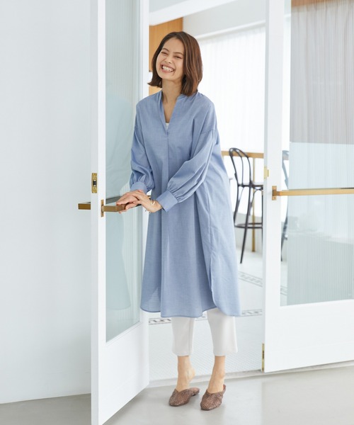 Rewde（ルゥデ）の「【雑誌掲載・TV着用】イージーテーパードパンツ（1R12-03069）（その他パンツ・レディース・ブラック/ブルー/キナリ/ピンク・S/M）」の16枚目の写真