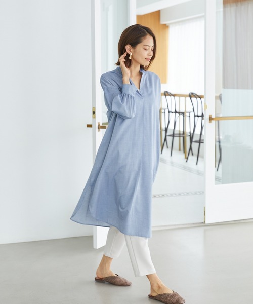 Rewde（ルゥデ）の「【雑誌掲載・TV着用】イージーテーパードパンツ（1R12-03069）（その他パンツ・レディース・ブラック/ブルー/キナリ/ピンク・S/M）」の18枚目の写真