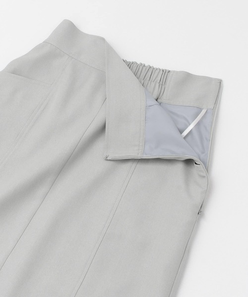 ITEMS URBANRESEARCH(アイテムズ アーバンリサーチ)の「リネンライクタイトスカート(スカート・レディース・チャコールグレー/ベージュ/グレー・FREE)」の14枚目の写真