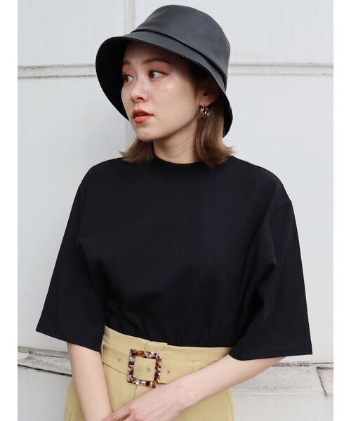 MURUA（ムルーア）の「USコットンベーシックTee（Tシャツ/カットソー・レディース・ホワイト/ブラック/ダークグレー/モカ・FREE）」の17枚目の写真