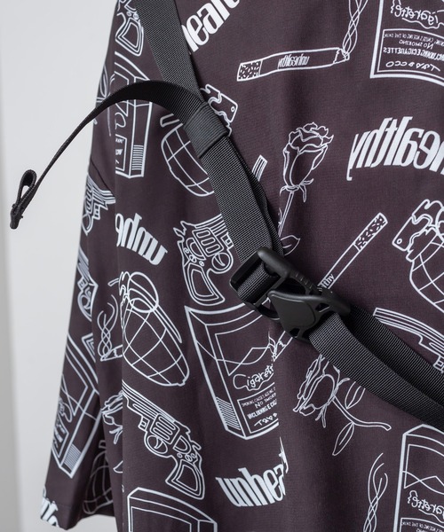 RASVOA（ラスボア）の「【WEB限定】MEI／メイ／アーカイブボトムラインボディーバッグ（ボディバッグ/ウエストポーチ・レディース・ブラック・FREE）」の9枚目の写真