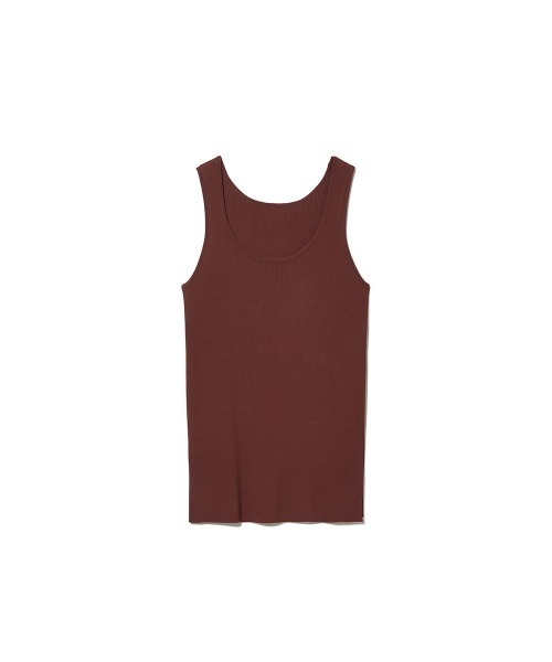 AMERICAN RAG CIE（アメリカンラグシー）の「コンパクトリブタンクトップ（タンクトップ・レディース・ブラック/ブラウン/グレー/カーキ・FREE）」の13枚目の写真