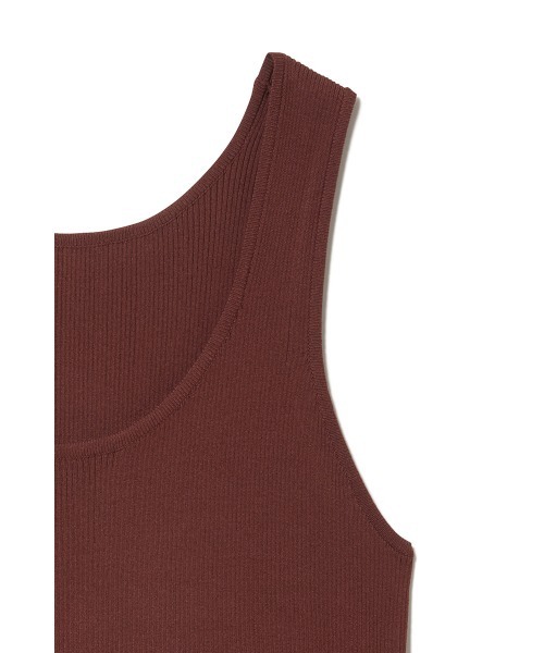 AMERICAN RAG CIE（アメリカンラグシー）の「コンパクトリブタンクトップ（タンクトップ・レディース・ブラック/ブラウン/グレー/カーキ・FREE）」の8枚目の写真