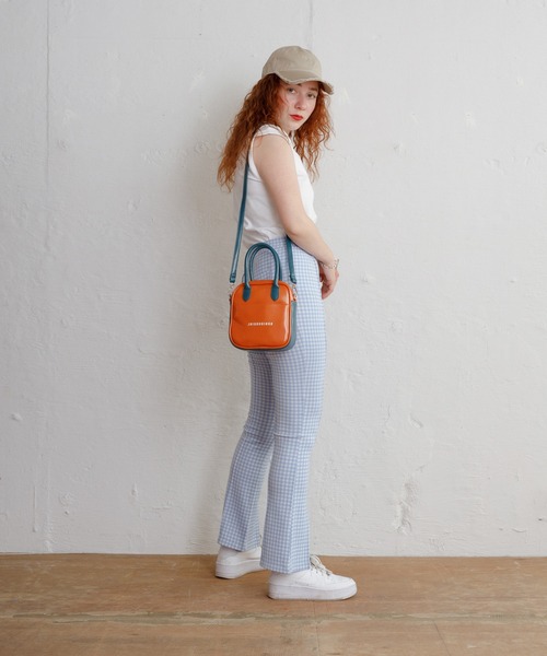 Bonjour Girl（ボンジュールガール）の「BG　ワッペンノースリーブ Tシャツ（Tシャツ/カットソー・レディース・ホワイト/ブラック・FREE）」の12枚目の写真