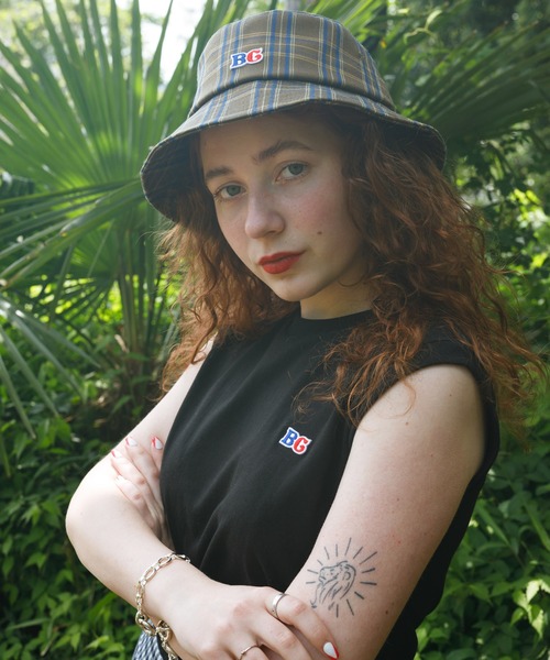 Bonjour Girl（ボンジュールガール）の「BG　ワッペンノースリーブ Tシャツ（Tシャツ/カットソー・レディース・ホワイト/ブラック・FREE）」の17枚目の写真