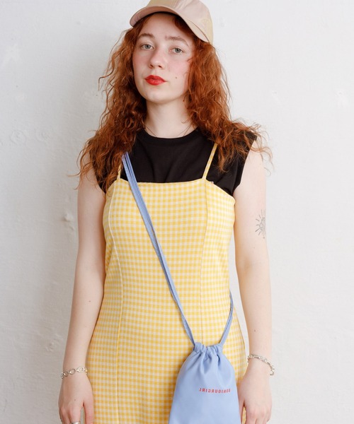 Bonjour Girl（ボンジュールガール）の「BG　ワッペンノースリーブ Tシャツ（Tシャツ/カットソー・レディース・ホワイト/ブラック・FREE）」の21枚目の写真