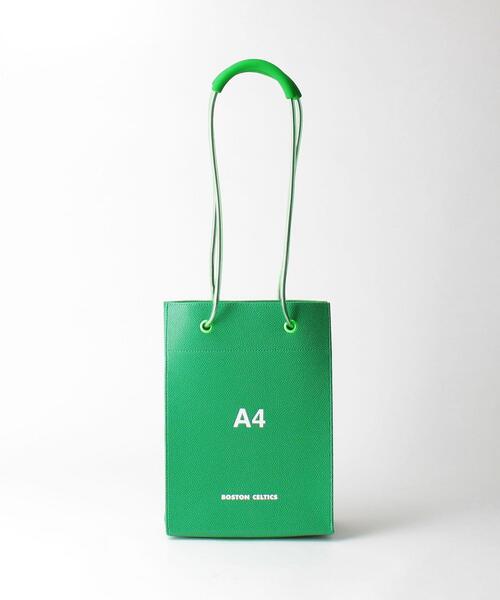 NaNa-NaNa（ナナナナ）の「＜nana-nana＞ A4 B/BALL BAG/バッグ（ハンドバッグ・メンズ・ホワイト/ブラック/パープル/ピンク/オレンジ/ケリー/ロイヤルブルー・FREE）」の4枚目の写真