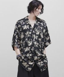 minsobi（ミンソビ）の「総柄シャツ 半袖　レトロシャツ（シャツ/ブラウス・メンズ）」