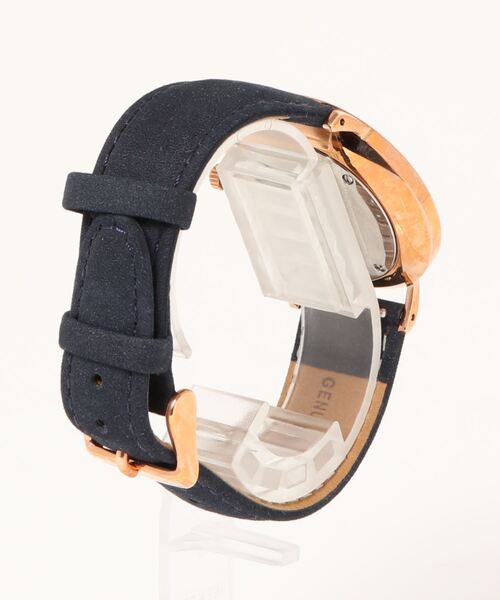 KAPTEN&SON（キャプテンアンドサン）の「【KAPTEN&SON】ピンクゴールド　36mm　ブラック　レザーバンド（アナログ腕時計・レディース・グレイッシュベージュ/ライラック/ライトブルー/ライトブラウン/ネイビー・フリー）」の10枚目の写真