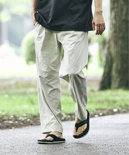 JOURNAL STANDARD relume（ジャーナルスタンダード　レリューム）の「◆【SHELTECH(R) / シェルテック】PLAY イージーパンツ（その他パンツ・メンズ・ホワイト/ブラック/カーキ・MEDIUM/LARGE）」の2枚目の写真