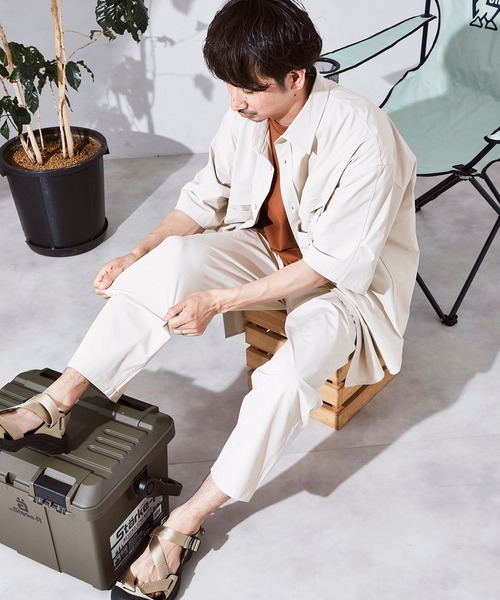 JOURNAL STANDARD relume（ジャーナルスタンダード　レリューム）の「◆【SHELTECH(R) / シェルテック】PLAY イージーパンツ（その他パンツ・メンズ・ホワイト/ブラック/カーキ・MEDIUM/LARGE）」の12枚目の写真