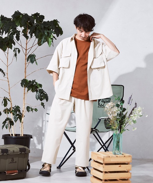 JOURNAL STANDARD relume（ジャーナルスタンダード　レリューム）の「◆【SHELTECH(R) / シェルテック】PLAY イージーパンツ（その他パンツ・メンズ・ホワイト/ブラック/カーキ・MEDIUM/LARGE）」の16枚目の写真