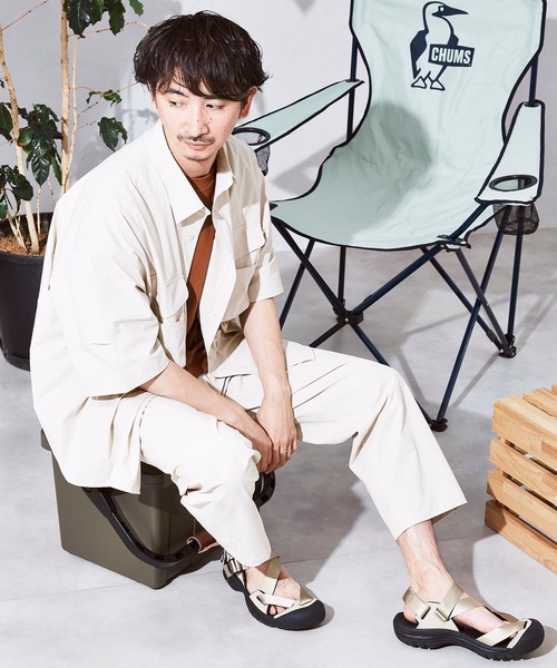 JOURNAL STANDARD relume（ジャーナルスタンダード　レリューム）の「◆【SHELTECH(R) / シェルテック】PLAY イージーパンツ（その他パンツ・メンズ・ホワイト/ブラック/カーキ・MEDIUM/LARGE）」の4枚目の写真