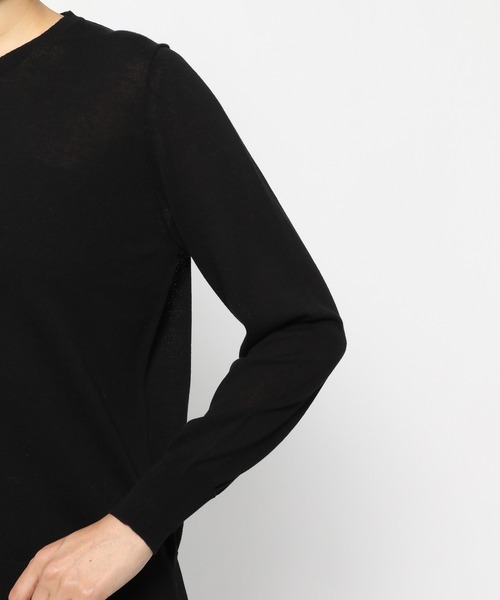 studio CLIP(スタディオクリップ)の「14Gクールコットンクルーネックカーディガン(カーディガン/ボレロ・レディース・ブラック/ブルー/レッド/グリーン/イエロー/ピンク/その他1・LARGE/MEDIUM)」の18枚目の写真