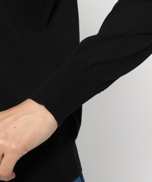 studio CLIP(スタディオクリップ)の「14Gクールコットンクルーネックカーディガン(カーディガン/ボレロ・レディース・ブラック/ブルー/レッド/グリーン/イエロー/ピンク/その他1・LARGE/MEDIUM)」の8枚目の写真